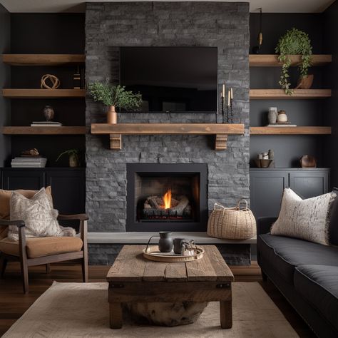 Wall fireplace ideas electric