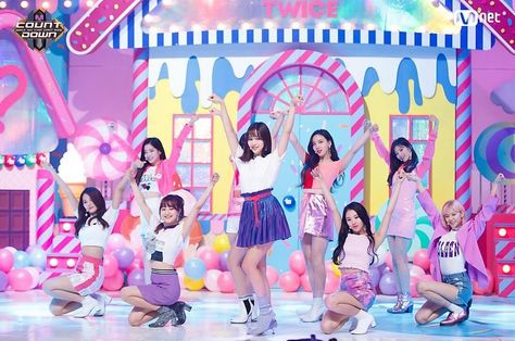 Twice Stage Outfits What Is Love, Twice What Is Love Outfits, What Is Love Twice, Love Outfits, Twice What Is Love, Content Advertising, Music Birthday, Tzuyu Twice, Fans Cafe