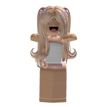 Blonde Hair Roblox Avatars, Roblox Pick Me Fits, Roblox Character Ideas, Golden Retriever Flowers, Roblox Pc, Aesthetic Outfits Y2k, Avatar Cosplay, Kawaii Outfit Ideas, Basket Drawing