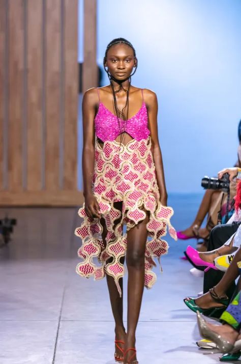 Lisa Folawiyo, Nigerian Culture, Lagos Fashion Week, Lagos Fashion, Costumes Couture, Nigerian Styles, Spring Summer 2022, Fashion Project, African Design