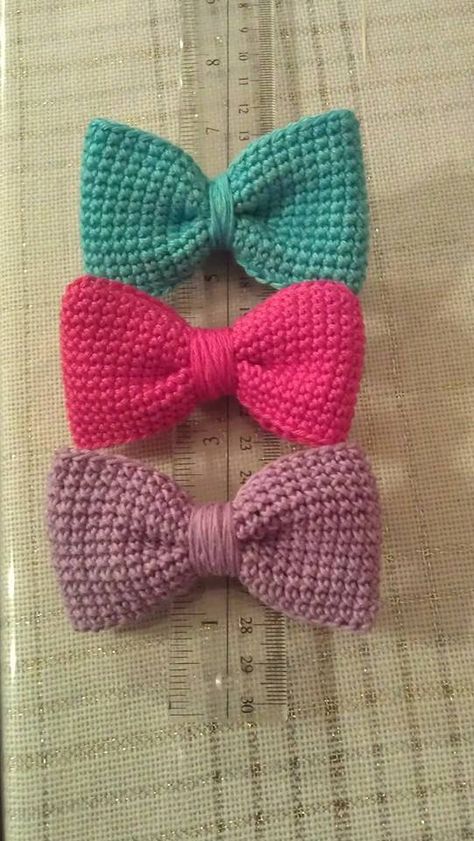 Crochet ponytail ribbon Crochet Ribbons For Hair, Diy Baby Bows Headbands, Ponytail Ribbon, Crochet Ponytail, Crochet Bow Pattern, Diy Baby Bows, Crochet Nursery Decor, Girls Hair Bows Diy, Crochet Nursery