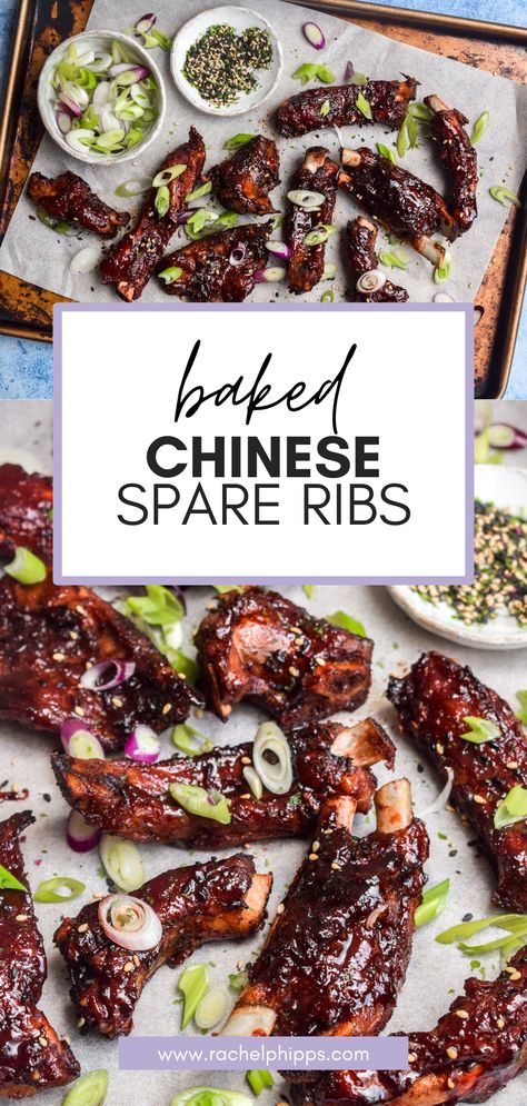 Spare Ribs Oven, Pork Spare Ribs Oven, Spare Ribs In Oven, Chinese Spare Ribs, Oven Pork Ribs, Ribs Recipe Oven, Ribs In Oven, Vietnamese Pork, Chinese Pork