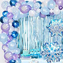 Check this out at Amazon Frozen Balloon Decorations, Frozen Birthday Decorations, Balloon Arch Wedding, Frozen Balloons, Baby Shower Balloon Arch, Frozen Decorations, Snowflake Party, Balloons Arch, Deco Ballon