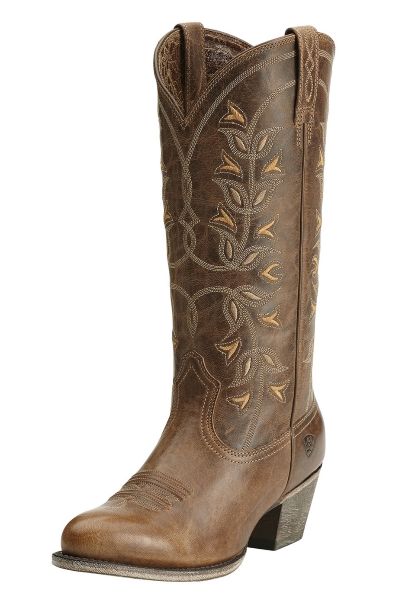 Womens Ariat Boots, Ariat Cowgirl Boots, Womens Ariat, Pearl Boots, Riding Boots Fashion, Elegant Boots, Handcrafted Boots, Old World Style, Rounded Toe Boots