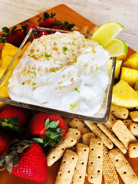 Key Lime Cheesecake Dip - Cooks Well With Others Drumstick Ice Cream, Pie Dip, Ice Cream Pie, Key Lime Cheesecake, Cheesecake Dip, Lime Cheesecake, Cold Desserts, Ice Cream Pies, Refreshing Desserts