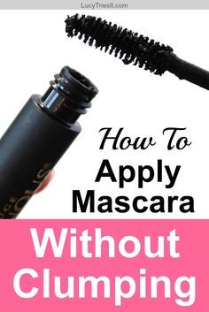 Clumpy Mascara Hack, How To Make Mascara Not Clumpy, How To Put On Mascara Without Clumps, How To Make Mascara Less Clumpy, No Clump Mascara, How To Apply Mascara Without Clumps, Clumpy Lashes, Mascara Routine, Mascara Tutorial