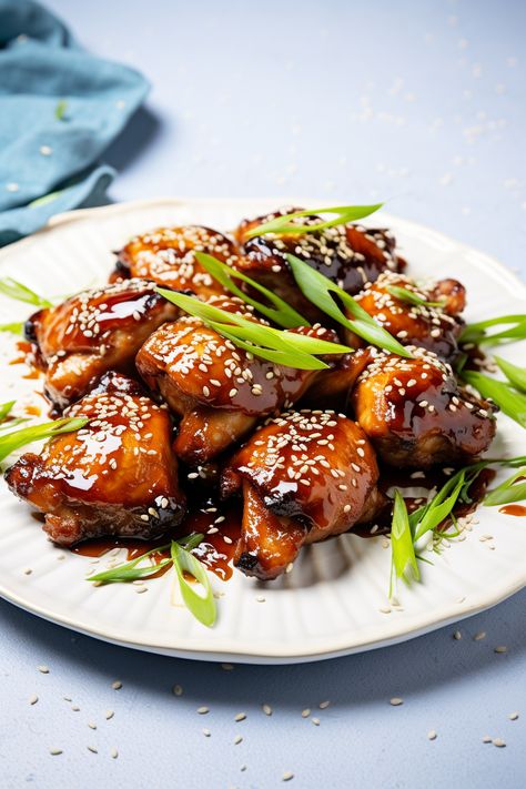 Mouthwatering Keto Teriyaki Chicken Thighs Recipe: Low Carb and Delicious #ketodiet #ketorecipes #lowcarb Keto Teriyaki Chicken, Keto Teriyaki, Teriyaki Chicken Thighs, Low Glycemic Recipes, Teriyaki Glaze, Keto On A Budget, Chicken Thighs Recipe, Thighs Recipe, Carnivore Recipes