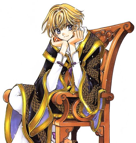 CLAMP, Sohryuden, Ryudou Amaru, Chinese Clothes, Chair, Chin In Hand Clamp Artwork Illustrations, Clamp Artwork, Tokyo Babylon, Clamp Art, Chinese Clothes, Magic Knight Rayearth, Tsubasa Reservoir Chronicles, Tsubasa Chronicles, A Silent Voice