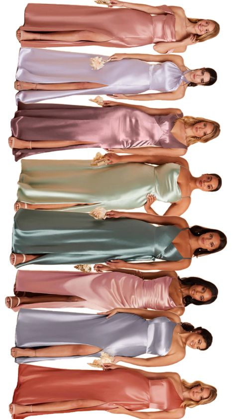 Bridesmaids Colors, Unique Bridesmaid Dresses, Bridesmaid Colors, Guest Attire, New Orleans Wedding, Vintage Glam, Pretty Pastel, Fairytale Wedding, Flower Bouquet Wedding