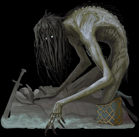 Scariest Monsters, Bag Of Holding, Dungeons And Dragons 5e, D D Monsters, Dnd Monsters, Monster Concept Art, Dnd Art, Dungeons And Dragons Homebrew, Monster Design