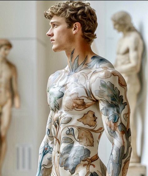 Male Body Painting, Body Painting Men, Male Art Model, Male Body Art, Male Pose Reference, Art Of Man, Foto Tips, Human Poses Reference, Artist Models