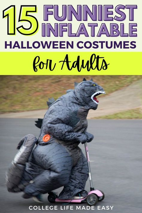 15 funniest inflatable Halloween costumes for adults Inflatable Costume Ideas, Wacky Waving Inflatable Tube Man Costume, Inflatable Costumes Halloween, Adult Inflatable Costumes, Inflatable Costumes Kids, Blow Up Halloween Costumes, Inflatable Man Costume, Halloween Costumes Inflatable, Halloween Blow Ups