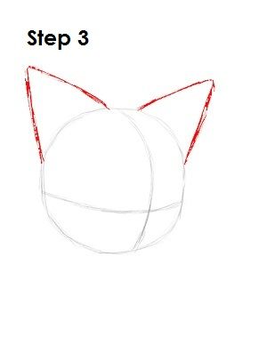 How to Draw Tails Step 3 How To Draw Tails From Sonic, How To Draw Tails, Tails Drawing, Tails From Sonic, Cartoon Drawing Tutorial, Drawing Heads, Learn How To Draw, Basic Shapes, The Hedgehog