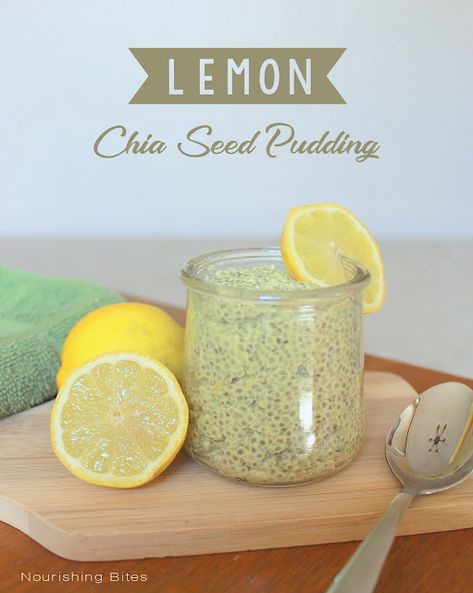 Chia Seed Pudding Lemon, Lemon Chia Pudding Recipes, Lemon Chia Seed Pudding, Lemon Chia Pudding, Chia Seed Pudding Parfait, Strawberry Chia Seed Pudding, Chai Seed, Easy Chia Seed Pudding, Vanilla Chia Seed Pudding