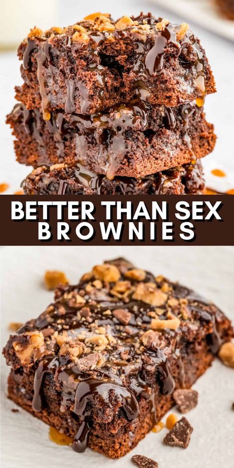 Better Than Anything Brownies, German Chocolate Brownies, Sopapilla Cheesecake Bars, Crock Pot Bread, Homemade Brownie, Baked Dessert, Brownies Chocolate, Caramel Bits, Caramel Toffee