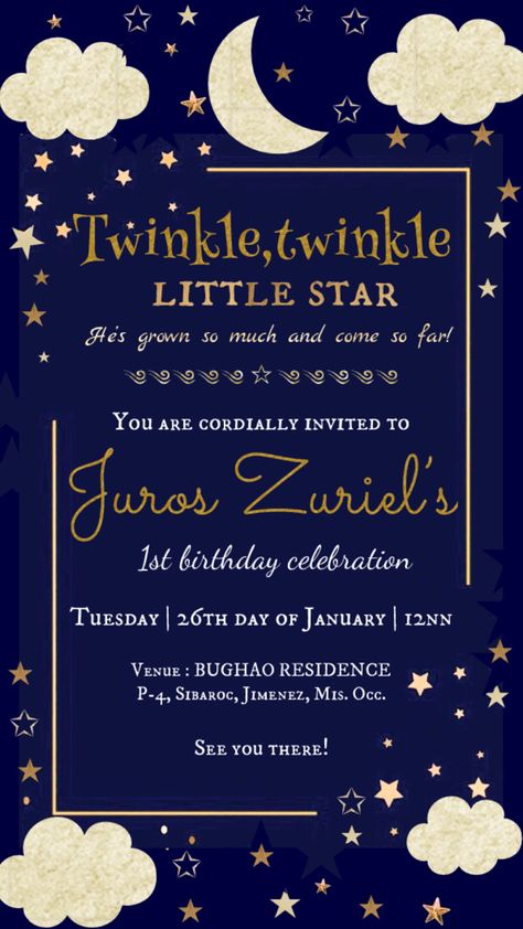 Twinkle Twinkle Little Star Birthday 1st, Baby Shower Card Sayings, Bday Decoration, Twinkle Twinkle Little Star Birthday, First Birthday Invitation Cards, Indian Baby Shower Decorations, Twinkle Little Star Birthday, Baby First Birthday Cake, Star Birthday Party