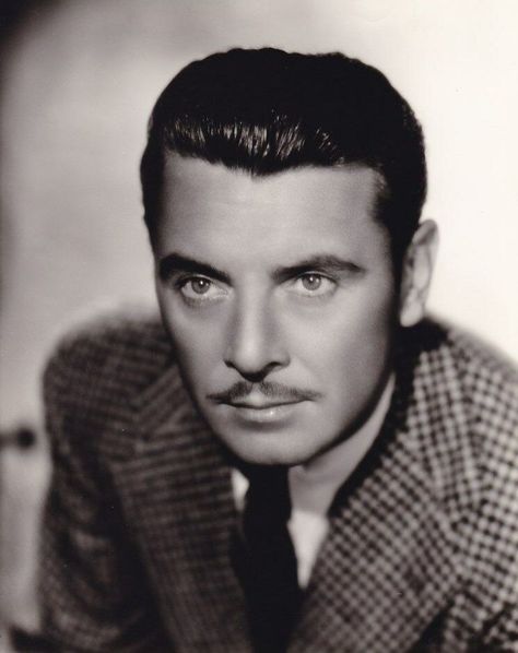 George Brent, Warner Bros Studio, Classic Film Stars, Hooray For Hollywood, Studio Portrait, Silent Movie, Silent Film, Classic Films, Studio Portraits