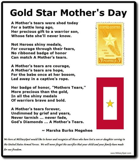 Gold Star Mother, Patriotic Pictures, Military Quotes, Patriots Day, Star Family, Semper Fi, Army Mom, Military Love, Military Photos