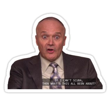 Michael Scott Paper Company, Creed Bratton, Office Merchandise, Office Stickers, Snap Stickers, The Office Stickers, Tv Funny, Office Memes, Redbubble Stickers