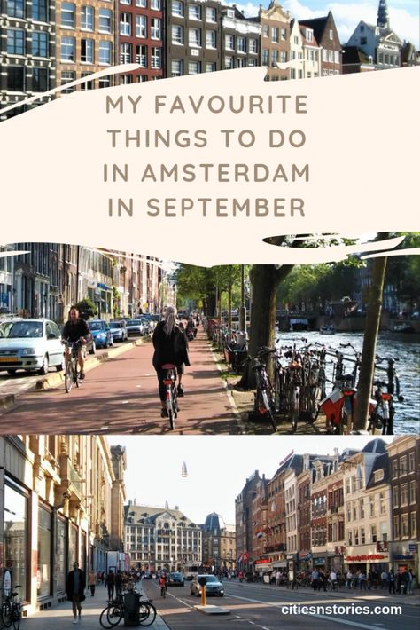 My favourite things to do in Amsterdam in September. Outfits For Amsterdam In September, Amsterdam Fall Outfit, Amsterdam In September, Amsterdam September, Amsterdam Sights, Amsterdam Summer, Amsterdam 2022, Baltic Sea Cruise, Amsterdam Trip