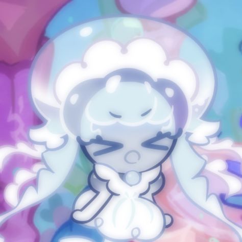 Jellyfish Cookie, Cookie Run Kingdom Icon, Cookie Run Kingdom, Cookie Run, Jellyfish, White