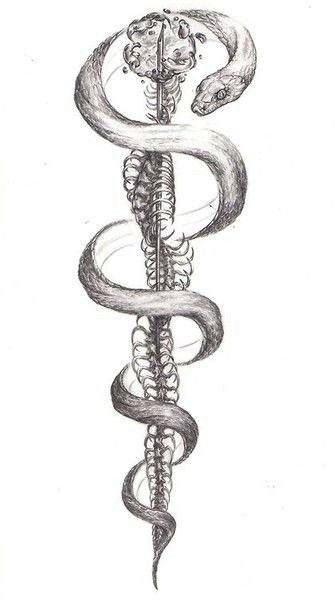 Caduceus Tattoo, Nurse Tattoo, Medical Tattoo, Polynesian Tattoos, Medical Wallpaper, Desain Buklet, Geometric Tattoos, Snake Art, Spiritual Tattoos