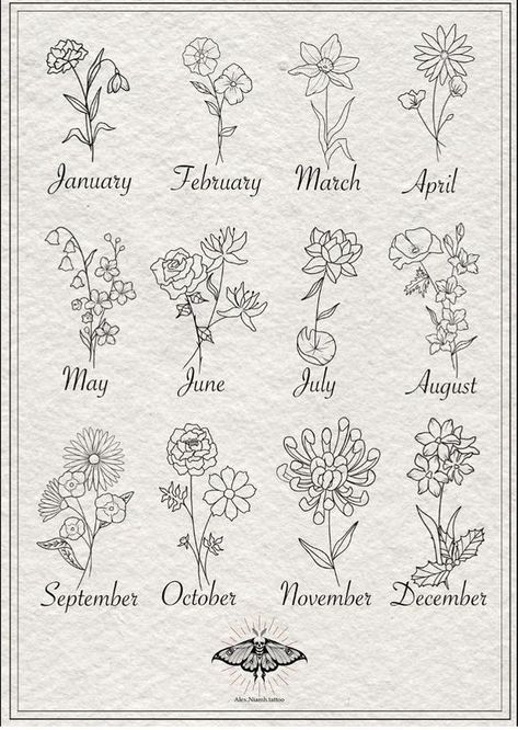 May And October Flower Tattoo, June And September Flower Tattoo, May Birth Flower Tattoo Ideas, Small Chest Tattoos, Mystical Tattoos, Bestie Tattoo, Mommy Tattoos, Ribbon Tattoos, Small Flower Tattoos