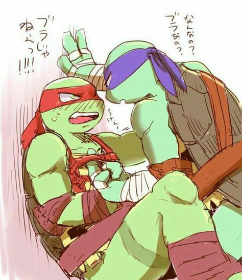 Leo X Raph, Raphael Ninja Turtle, Teenage Mutant Ninja Turtles Art, Bakugo Katsuki, Ninja Turtles Art, Tmnt Turtles, Tmnt 2012, Mutant Ninja, Teenage Mutant