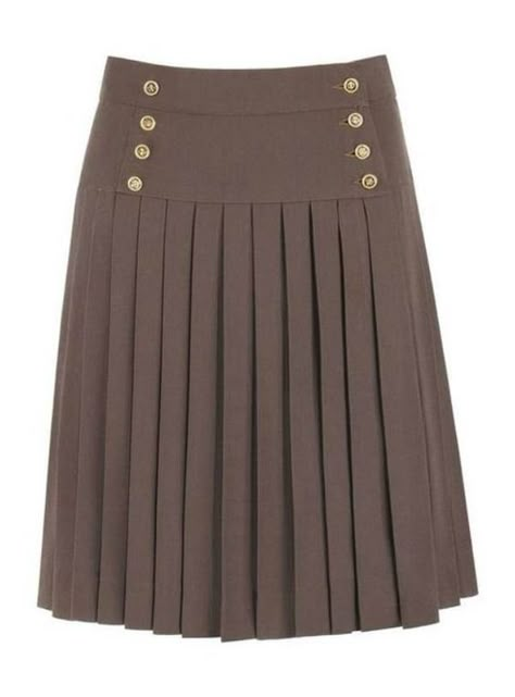 Work Dresses Professional, Brown Pleated Skirt, Knife Pleated Skirt, Applique Skirt, Fur Skirt, Pleated Skirt Outfit, Skirt Diy, Knife Pleat, Pleated Skirt Dress