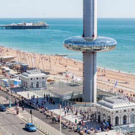 Brighton I360, British Beaches, Brighton England, Roller Disco, Brighton Uk, Brighton Beach, Brighton And Hove, British Airways, East Sussex