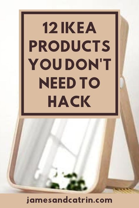 You don't always have to hack Ikea furniture. We've found some amazing Ikea products that don't need to be hacked. You can do some great things with an Ikea hack but this time, leave it alone! #ikeahacks #ikeaproducts Antiquing Furniture Diy, Ikea Desk Hack, Desk Hacks, Hack Ikea, Eco Furniture, Ikea Products, Ikea Ideas, Easy Ikea Hack, Ikea Desk