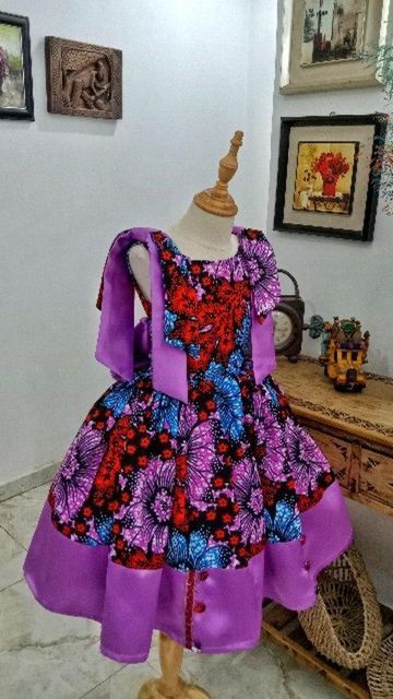 Ankara For Kids Girls Dresses, Ankara Style For Children, Children's Ankara Dress Styles, Kids Ankara Styles Children, Latest Children Ankara Gown, Children Gown Styles, Ankara Styles For Children, Kids Ankara Styles, Children Ankara Gowns