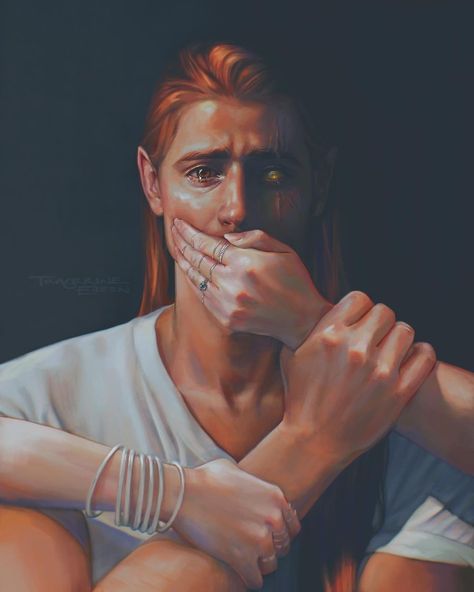 Rhys And Amarantha Acotar Fanart, Elucien Fanart, Even If Your Voice Shakes, Mythical Art, Sara J Maas, A Court Of Wings And Ruin, Sarah J Maas Books, A Court Of Mist And Fury, Books Art