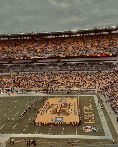 Steelers Stadium, October Mood, Football Aesthetic, Heinz Field, Christmas Drawings, Pittsburgh Sports, Fall Football, Football Stadium, Steelers Football