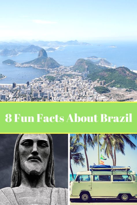 Facts About Brazil, Brazil Facts, Brazilian Flag, Culture Day, Brazil Travel, Interesting History, Countries Around The World, Places Of Interest, Lesson Ideas