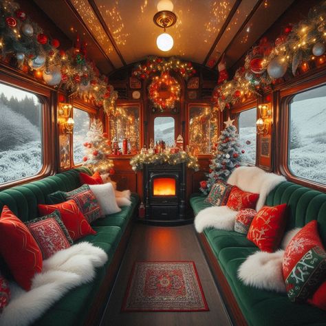 Christmas Train Ride, Train Christmas, Heritage Railway, Luxury Train, Winter Background, Office Christmas Decorations, Christmas Train, Dating Games, Office Christmas