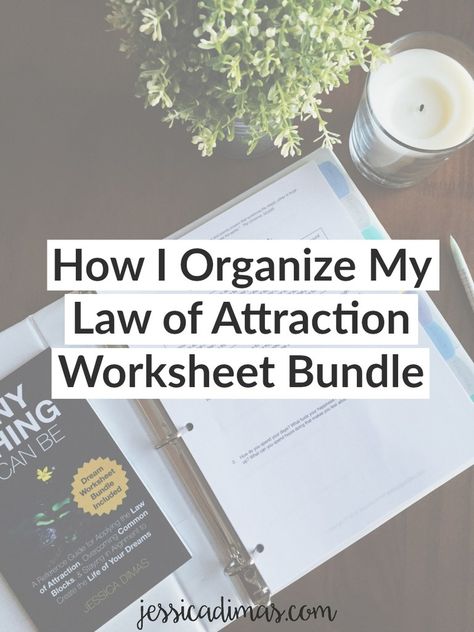 How I organize my law of attraction worksheet bundle that comes with the book Anything Can Be How To Believe, Law Of Attraction Planner, Manifestation Miracle, Law Of Attraction Money, Think And Grow Rich, Vibrational Energy, Attraction Quotes, Law Of Attraction Tips, Secret Law Of Attraction