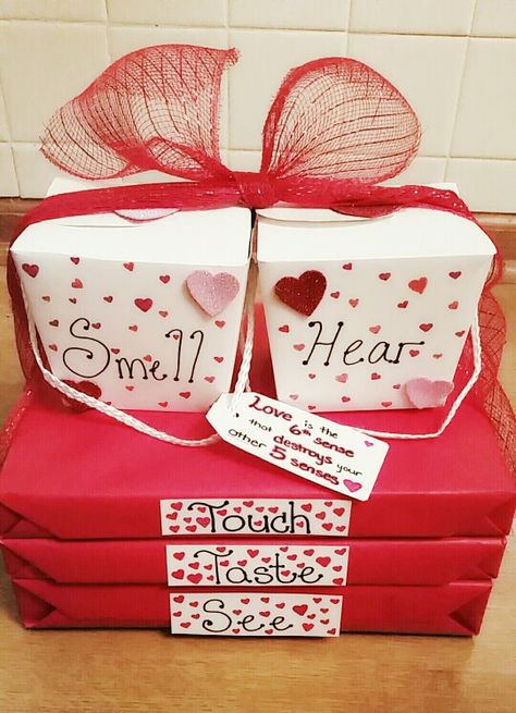 "Love is the 6th sense that destroys your other 5 senses." Valentine's day gift History Of Valentines Day, 5 Senses Gift For Boyfriend, Baby Girl Valentines Day, Valentines Day History, Valentine History, Valentines Day Quotes, Homemade Gifts For Boyfriend, Girl Valentines, Anniversary Diy