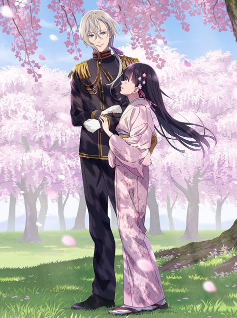 Miyo Saimori And Kiyoka Kudou, My Happy Marriage Anime Poster, Kiyoka Kudou X Miyo Saimori, Miyo X Kudou, My Happy Marriage Anime, Miyo Saimori, Pink Diamonds Engagement, My Happy Marriage, I Miss Them