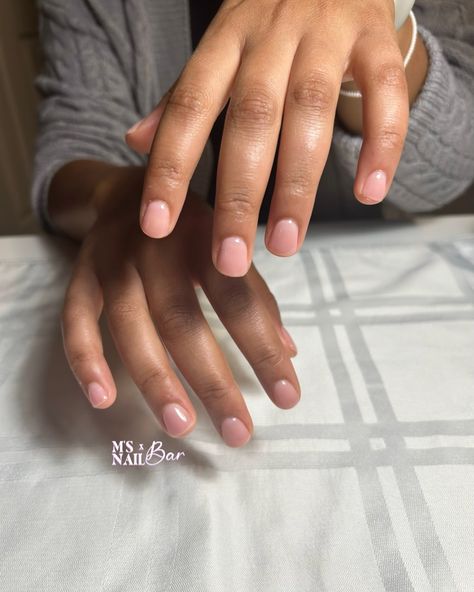 Nude back to school nails 🫧 • • Builder gel over lay! • • #nailtech #nails #shortnails #cleannails #buildergel #explorepage #kitchener #waterloo Short Builder Gel Nails, Nails Builder Gel, Builder Gel Nails, Back To School Nails, School Nails, Builder Gel, Clean Nails, Nail Tech, Short Nails