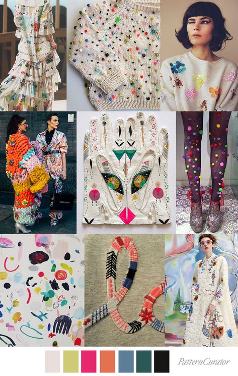 Pattern Curator, Fashion Trend Forecast, Color Trends Fashion, Textile Fiber Art, Trends 2023, Mood Board Fashion, Color Inspo, Print Trends, Trend Forecasting