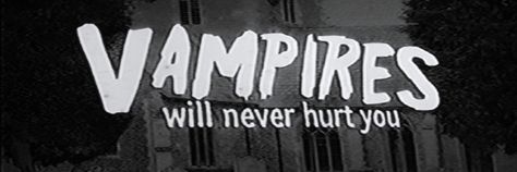 Vamp Twitter Header, Emo Tumblr Header, Vampire Playlist Cover, Vampire Banner Twitter, Vampire Banner Aesthetic, Vampire Twt Header, Gray And Red Header, I Love Vampires Header, Mcr Banner Gif