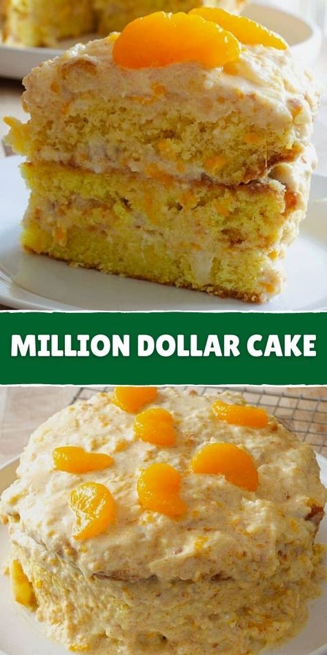 Million Dollar Cake Recipe, Million Dollar Cake, Socca Recipe, Cookie Crafts, Dollar Cake, Dirty Keto, Pies Recipes, Pineapple Desserts, Holiday Cake