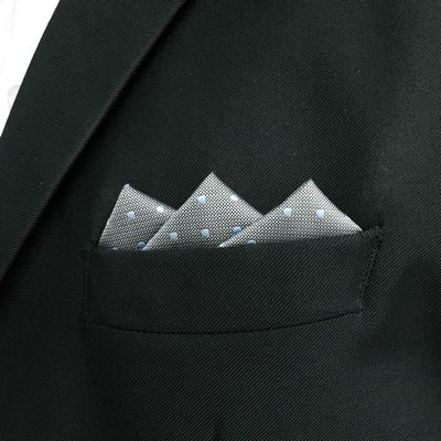 How to Fold a Pocket Square -- Three Points UP | High Quality Mens Accessories- S&W How To Fold A Pocket Square, Type Of Pocket, Pocket Square Folds, Pocket Handkerchief, How To Fold, Men’s Suits, Dress Code, Pocket Square, Mens Accessories