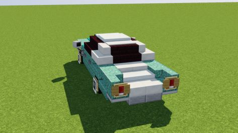 Minecraft Trailer Home, Minecraft Cars, Minecraft Car, Cadillac Coupe Deville, Coupe Deville, Minecraft House Plans, Minecraft Cottage, Easy Minecraft Houses, Cool Minecraft Creations