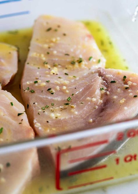 Seared Swordfish Recipes, Broiled Swordfish Recipes, Swordfish Marinade Recipes, Swordfish Marinade, Paleoish Recipes, Swordfish Recipes Pan Seared, Grilled Swordfish Marinade, Broiled Swordfish, Dinner Tomorrow