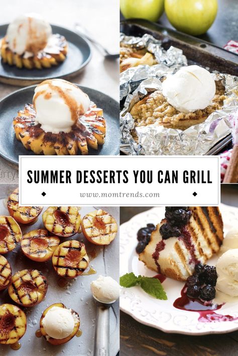 Desserts On Grill, Trager Grill Dessert Recipes, Dessert On Grill, Bbq Competition Desserts, Grilled Desserts Easy, Bbq Desserts Grill, Griddle Dessert Recipes, Grill Deserts, Grilled Dessert Recipes