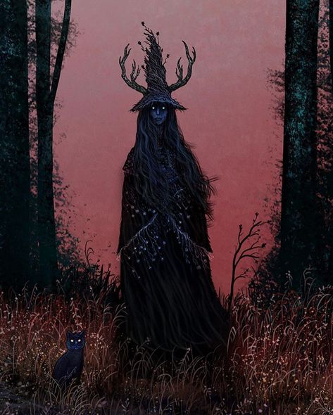 Andy Kehoe, Baba Jaga, Arte Peculiar, 다크 판타지, Arte Obscura, Witch Art, Witch Aesthetic, Fairytale Art, Arte Fantasy