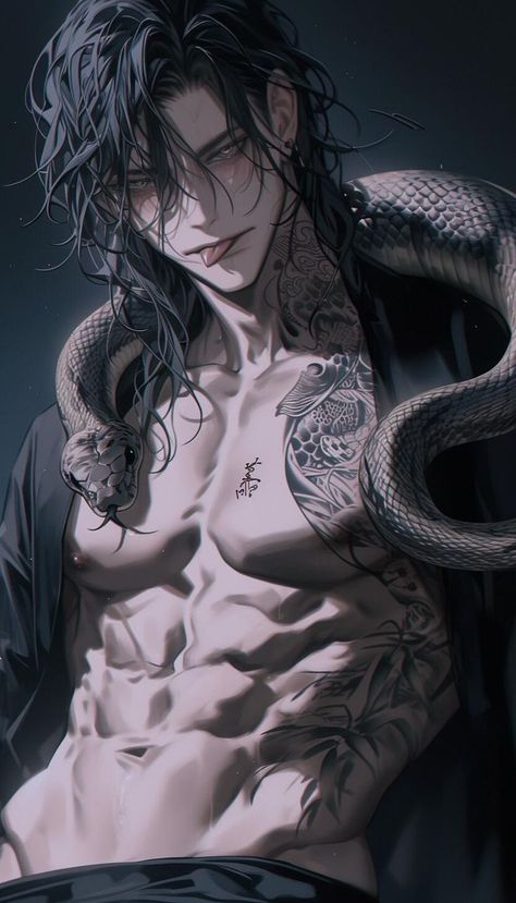 Dark Anime Guys, Anime Guys Shirtless, Arte Obscura, Cool Anime Guys, Anime People, Anime Drawings Boy, Character Names, 영감을 주는 캐릭터