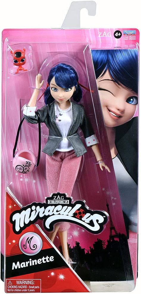 Marinette Doll, Tikki Miraculous, Miraculous Ladybug Marinette, Miraculous Ladybug Toys, Ugly Hair, Bug Toys, Futuristic Helmet, Miraculous Ladybug Fan Art, Disney Aladdin